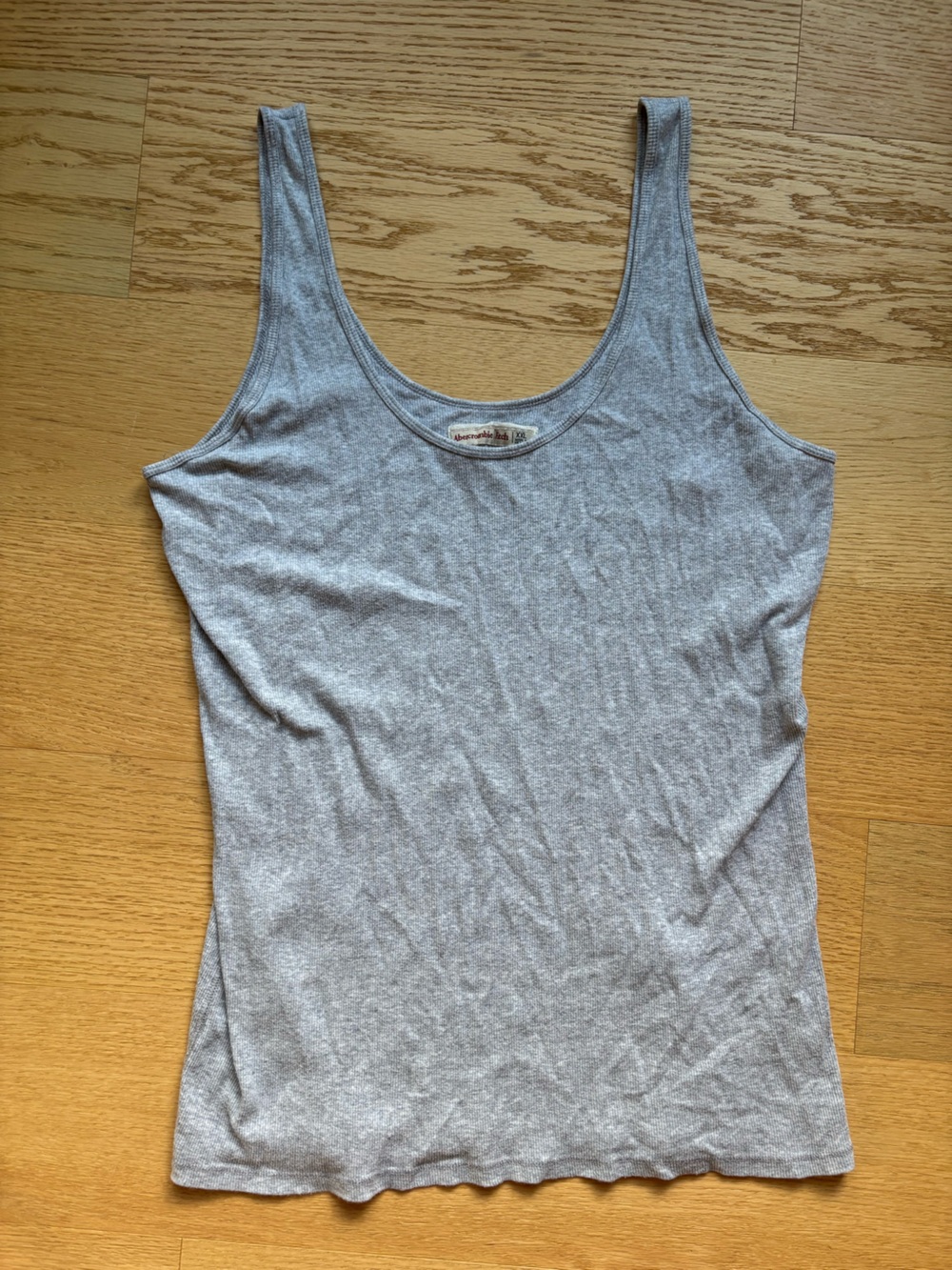 Abercrombie and Fitch ribbed gray tank top size xxl